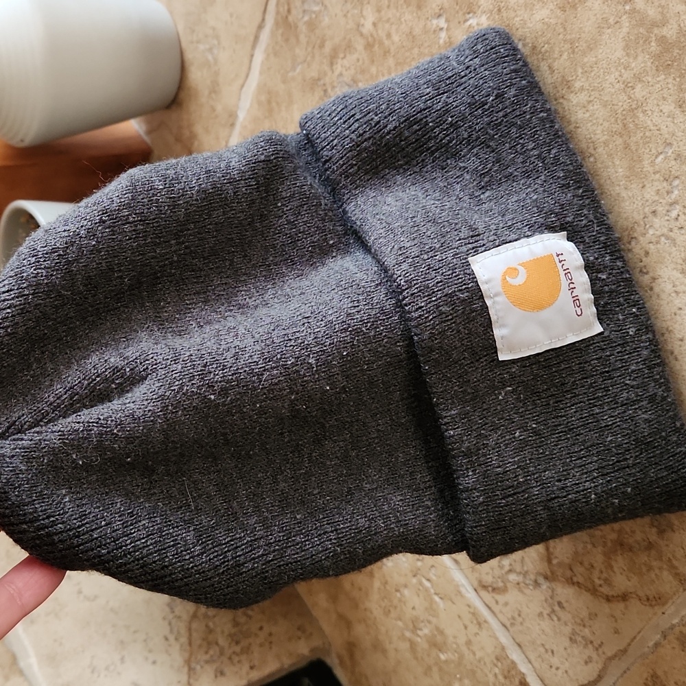 Carhartt Charcoal Knit Hat - Picture 5 of 5